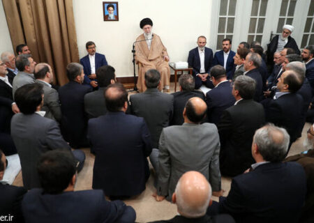 دیدار وزیر کشور و استانداران با رهبر انقلاب اسلامی