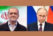 گفت‌وگوی تلفنی پوتین و پزشکیان