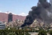 آتش‌سوزی دستگاه رنجر در تبریز