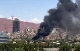 آتش‌سوزی دستگاه رنجر در تبریز