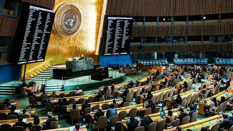 قطع خودکار میکروفون اردوغان و رئیس‌جمهور اندونزی در اجلاس راه‌حل دو دولتی نیویورک