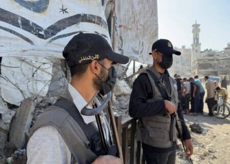 استقرار نیروهای حماس در خیابان‌های غزه؛ تحلیل صهیونیست‌ها از نظم سازمانی جنبش