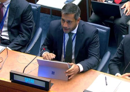 هشدار قطر در سازمان ملل: گسترش سلاح‌های هسته‌ای امنیت جهانی را تهدید می‌کند/ تأکید بر ایجاد منطقه عاری از سلاح‌های کشتار جمعی در خاورمیانه