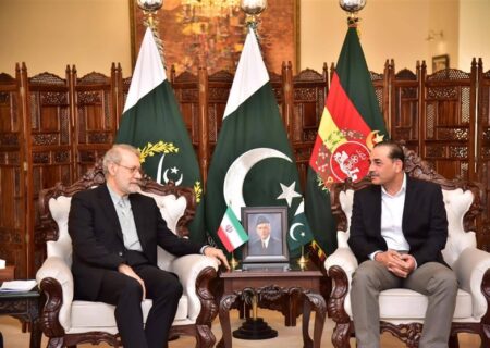 دیدار دبیر شورای عالی امنیت ملی ایران با فرمانده ارتش پاکستان