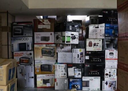 کشف لوازم خانگی قاچاق در ملارد