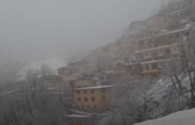 تصاویر برف پاییزی در اغلب نقاط کشور