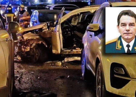 ترور ژنرال ارشد روسیه در مسکو؛ انفجار بمب زیر خودرو فانیل سارواروف