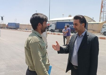 بازگشت روال عادی تردد کامیون‌ها در مرز دوغارون پس از رفع مشکلات ناشی از روان‌آب‌ها