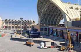 مصلای تهران در آستانه مراسم وداع؛ استقرار بیمارستان تخصصی موقت و تکمیل تمهیدات خدماتی