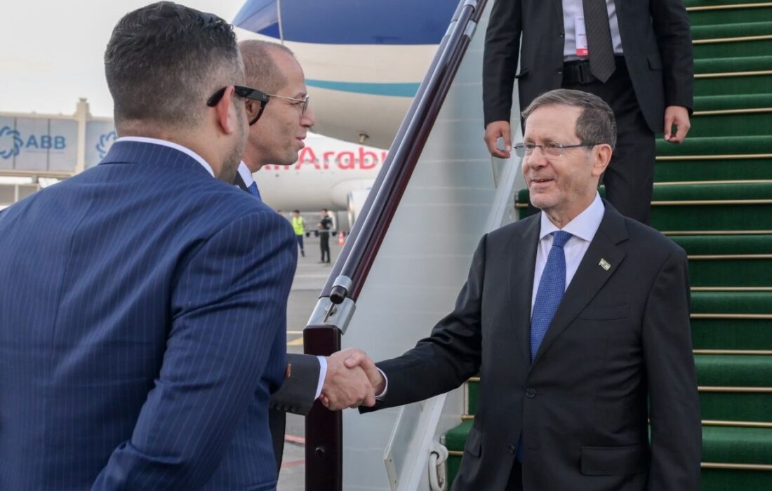 اردوغان رو دست خورد؛ رئیس اسرائیل ممنوعیت پروازی ترکیه را دور زد