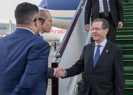 اردوغان رو دست خورد؛ رئیس اسرائیل ممنوعیت پروازی ترکیه را دور زد
