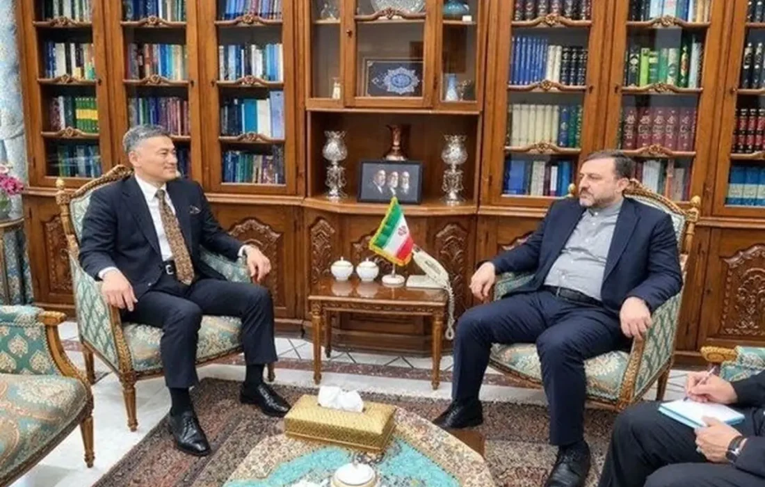 دیدار غریب‌آبادی با سفرای هند، ژاپن و اسپانیا